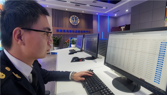 河北首个“船舶进出港报告自动核查系统