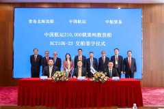 提前三个月！北海造船再命名交付1艘21万