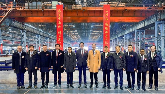 华光海运第二艘合资建造的17.5万立方米