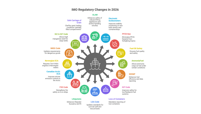 迎接2026：一揽子IMO新规即将生效
